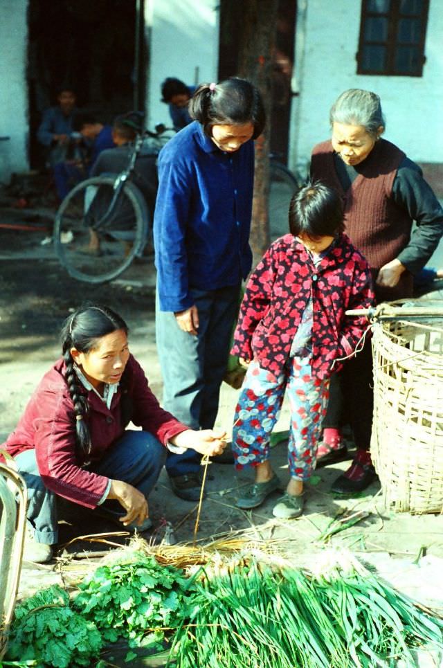 Market, Guangzhou, 1978