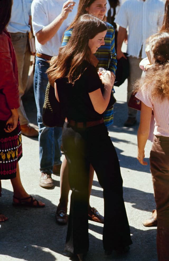 High school fashions, 1969.