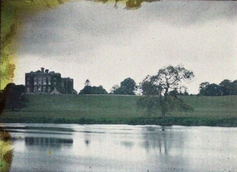 Magnificent mansion belonging to the Conyngham family, gracing the landscape of Slane, June 1913