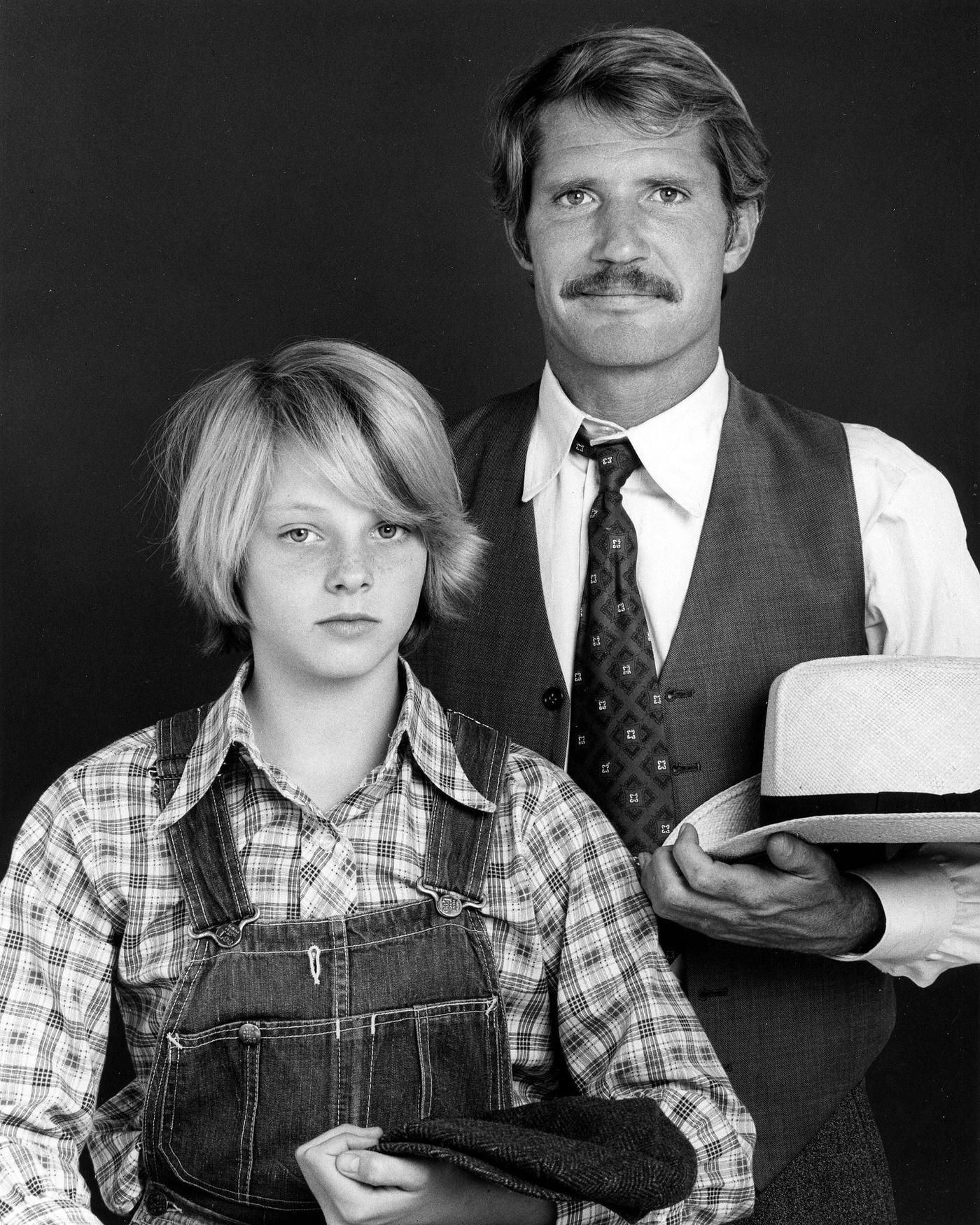 Jodie Foster and Christopher Connelly in 'Paper Moon', May 28, 1974.