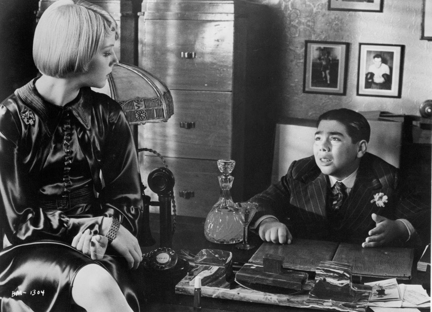 Jodie Foster and John Cassisi in 'Bugsy Malone', 1976.