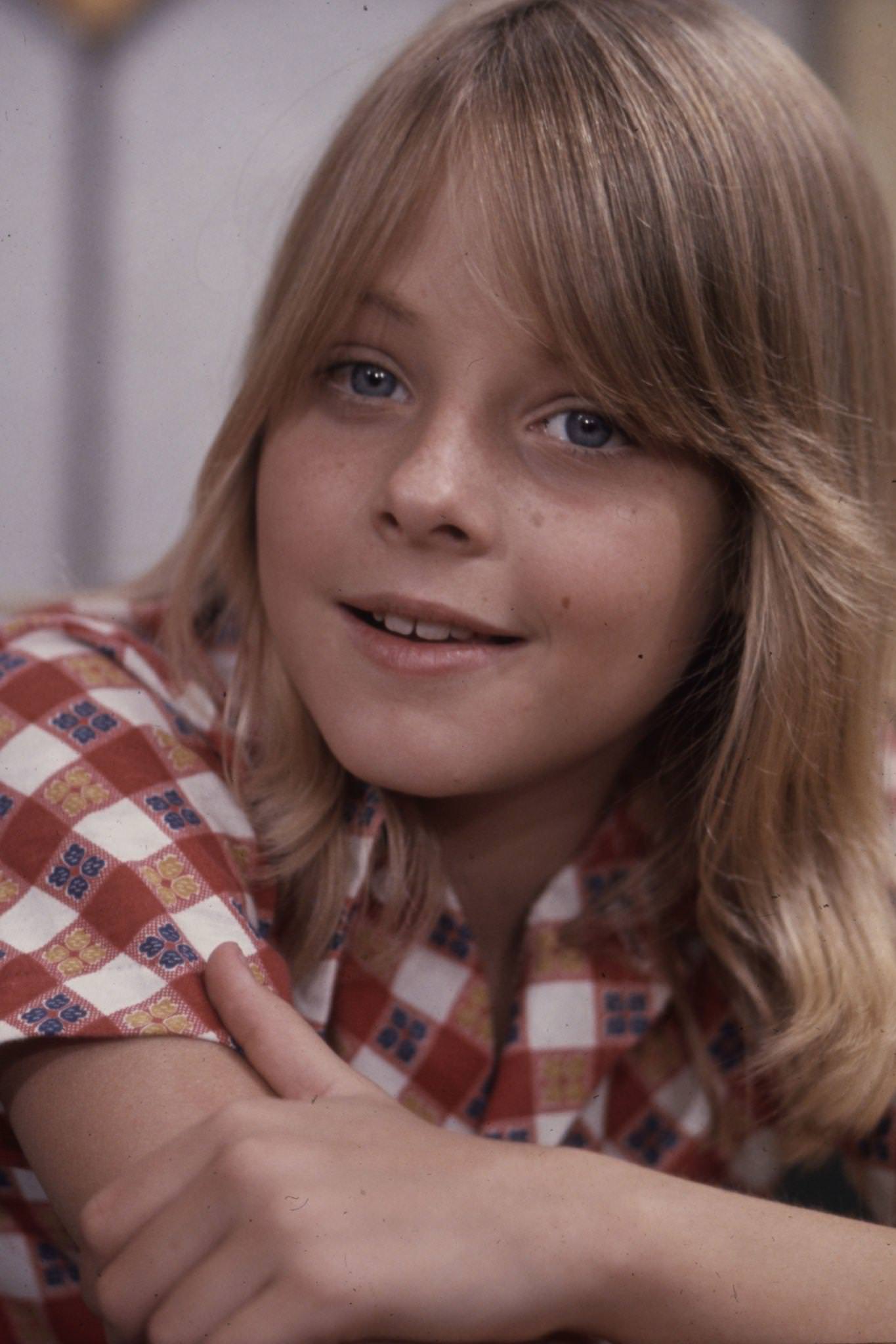 Jodie Foster appearing in 'Bob & Carol & Ted & Alice', 1973.
