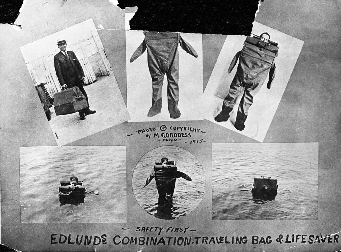 From Suitcase to Lifeboat: The Revolutionary Invention of John Edlund, 1915