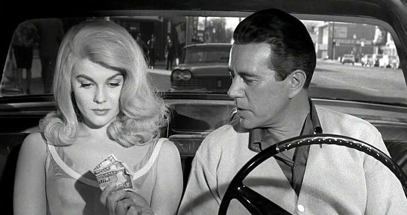 Ann-Margret and John Forsythe in Kitten with a Whip (1964)