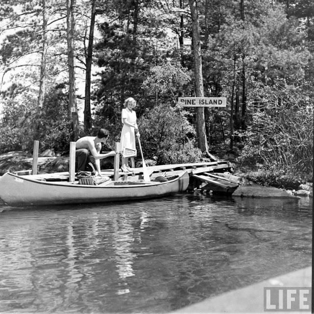 Lake George Friday: A Nostalgic Journey Through Nina Leen's Lens in 1941