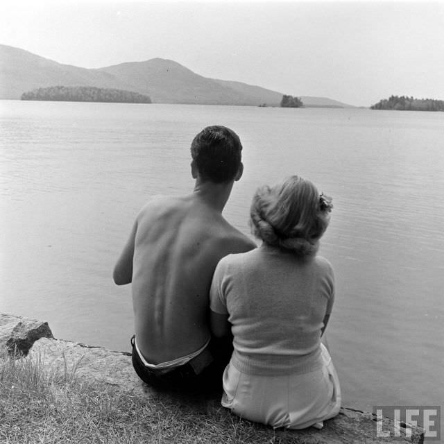 Lake George Friday: A Nostalgic Journey Through Nina Leen's Lens in 1941