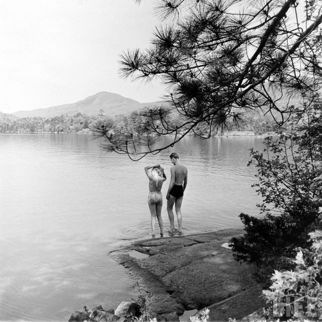 Lake George Friday: A Nostalgic Journey Through Nina Leen's Lens in 1941