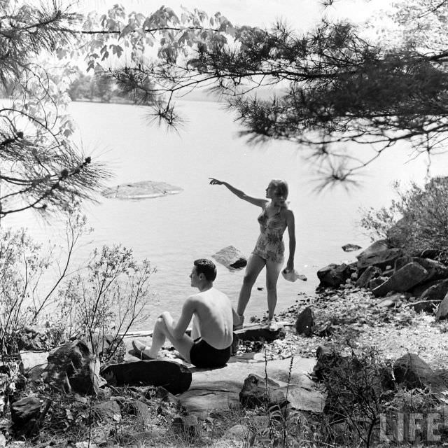 Lake George Friday: A Nostalgic Journey Through Nina Leen's Lens in 1941