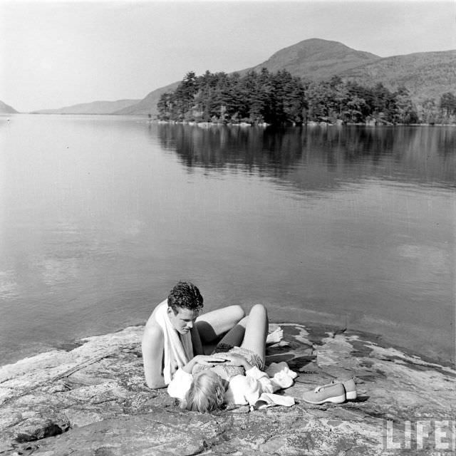 Lake George Friday: A Nostalgic Journey Through Nina Leen's Lens in 1941