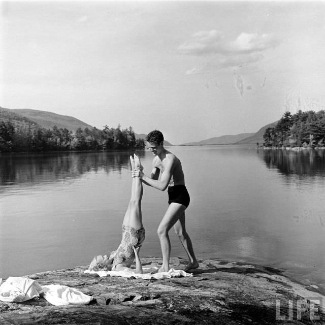 Lake George Friday: A Nostalgic Journey Through Nina Leen's Lens in 1941