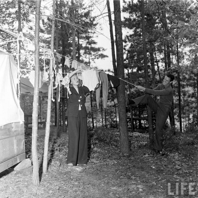 Lake George Friday: A Nostalgic Journey Through Nina Leen's Lens in 1941