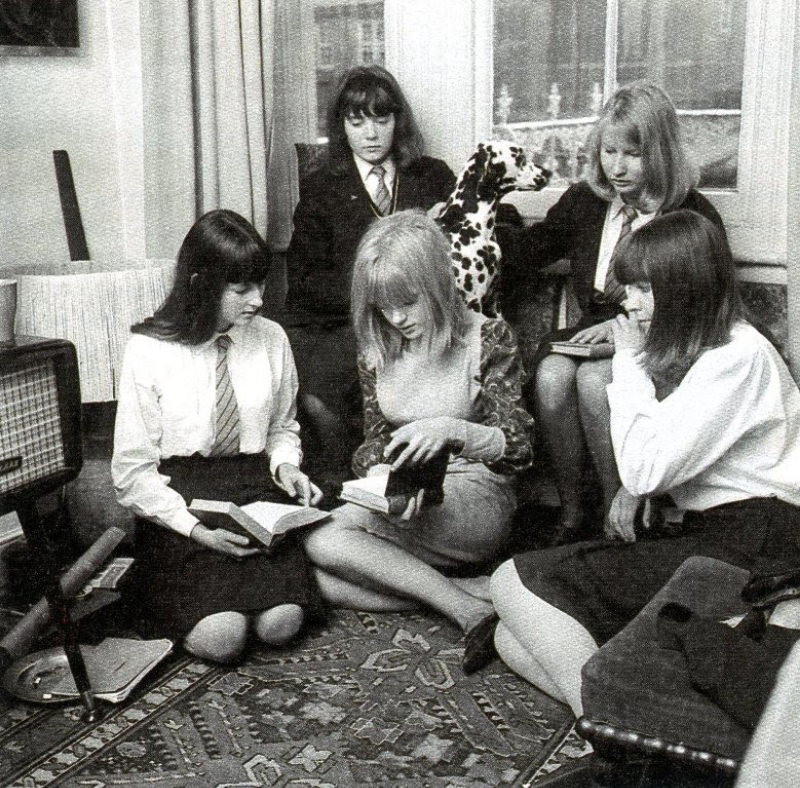 17-Year-Old Marianne Faithfull: Friends, Home, and a Pet Dalmatian in 1964