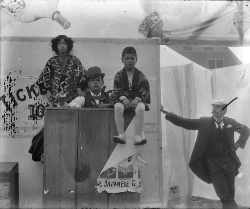 Japanese booth, 1898