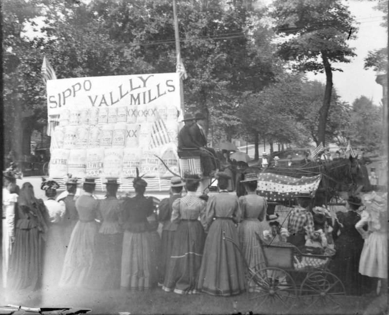 Street fair parade, 1898