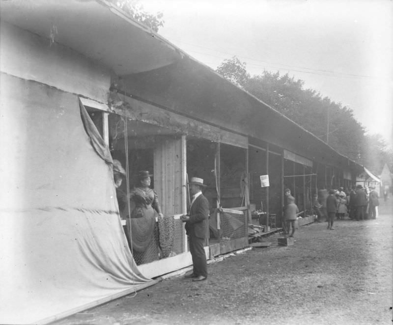 General view street fair after fire, 1898