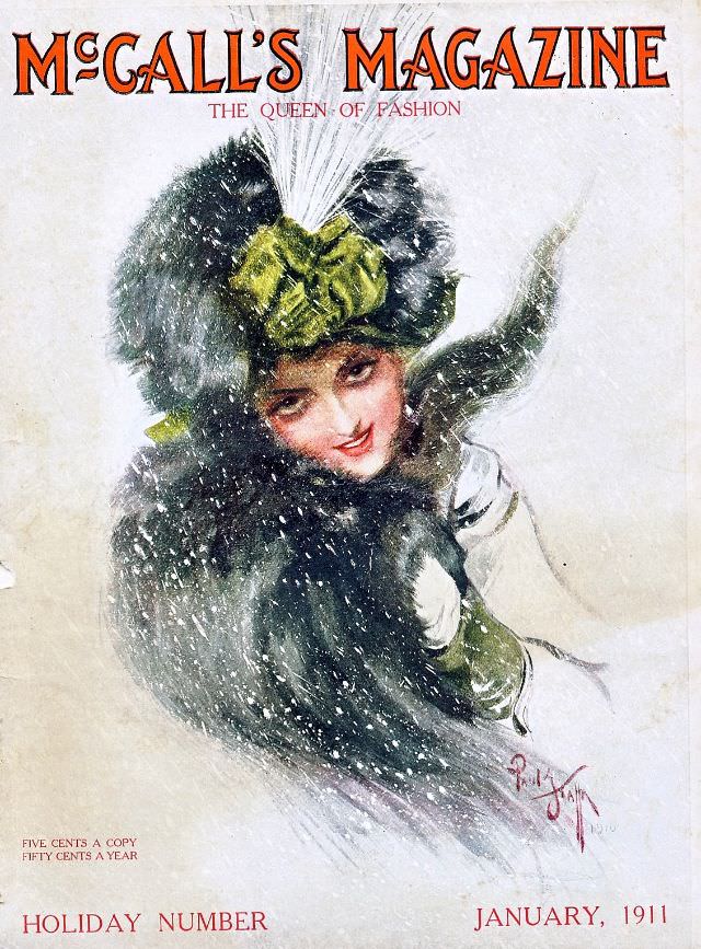 McCall's magazine cover, January 1911