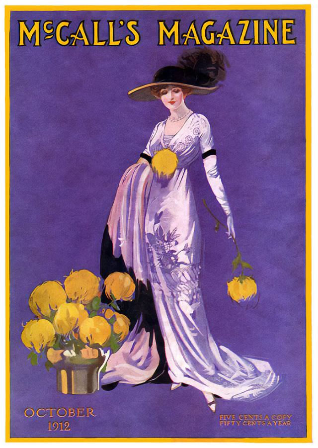 McCall's magazine cover, October 1912