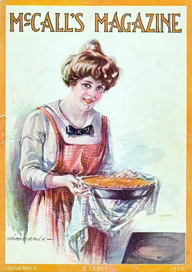 McCall's magazine cover, November 1913