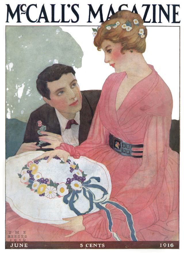 McCall's magazine cover, June 1916