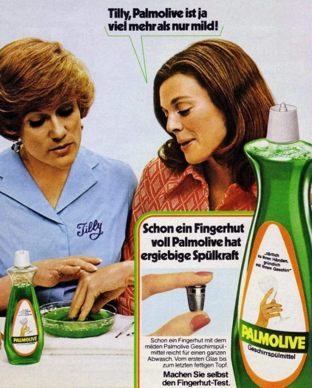 Vintage Palmolive Ads with the Legendary Madge that Sparked Laughter and Cleaned Up Hearts!