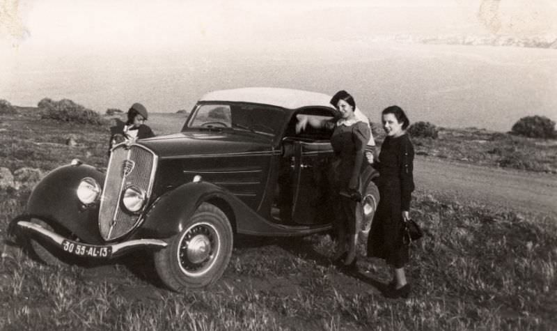 Peugeot 601 Cabriolet, formerly French Algeria, 1936