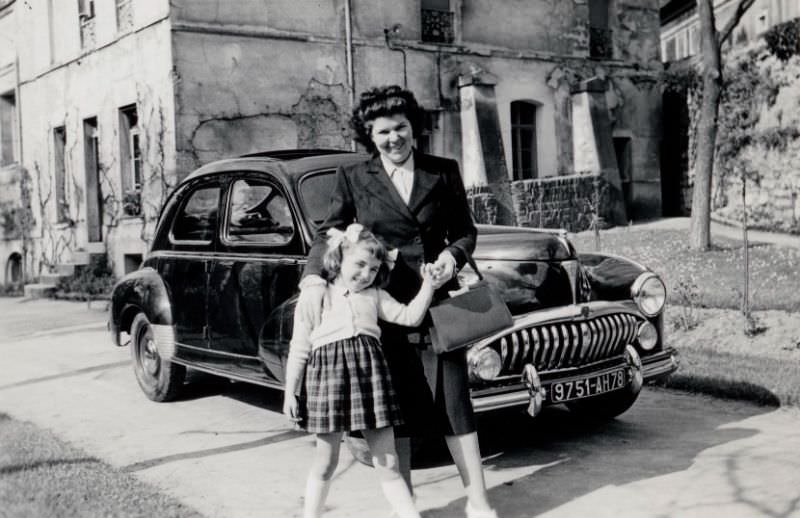 Peugeot 203, Seine et Oise, France 1952