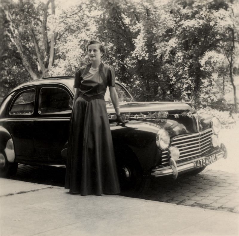 Peugeot 203, Savoy, France 1952