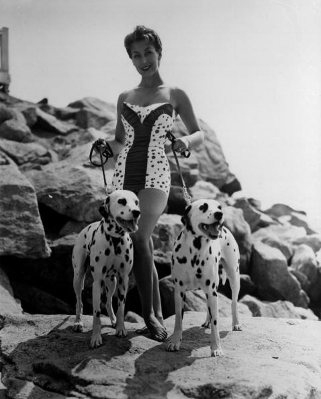 A Look Back at the Iconic Polka Dot Swimsuits of the Past