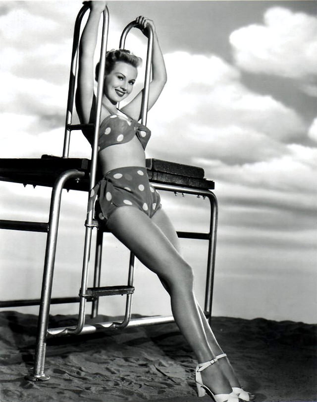 A Look Back at the Iconic Polka Dot Swimsuits of the Past