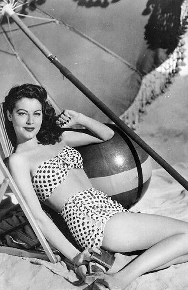 A Look Back at the Iconic Polka Dot Swimsuits of the Past