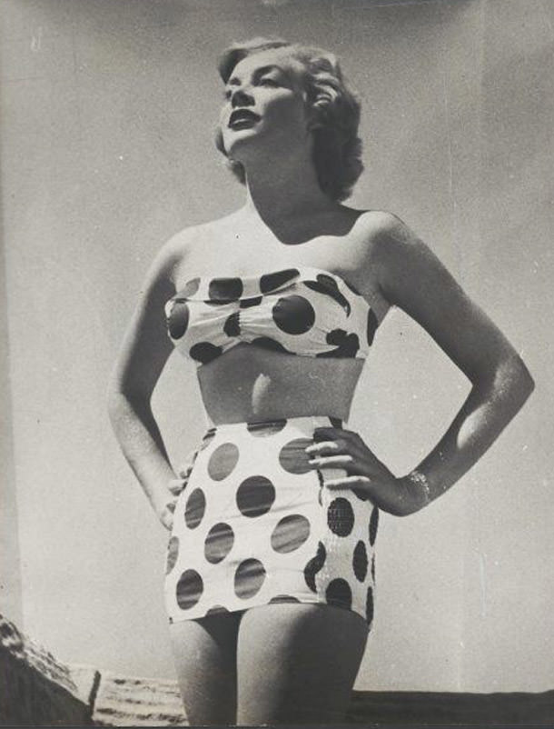 A Look Back at the Iconic Polka Dot Swimsuits of the Past