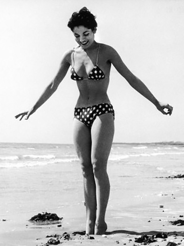 A Look Back at the Iconic Polka Dot Swimsuits of the Past