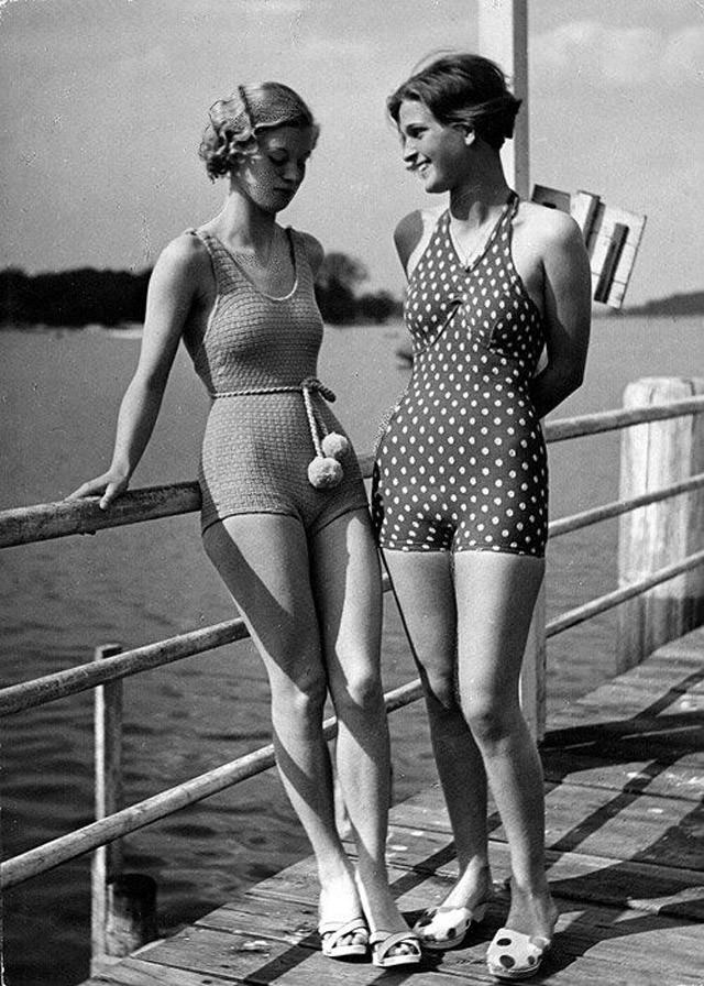 A Look Back at the Iconic Polka Dot Swimsuits of the Past