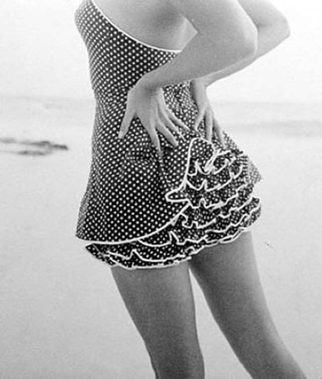 A Look Back at the Iconic Polka Dot Swimsuits of the Past
