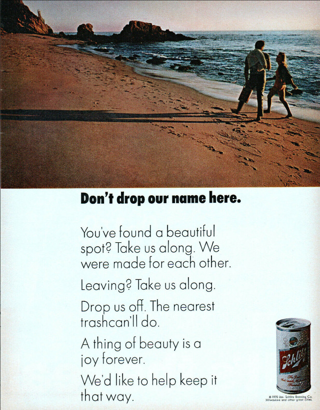 Interesting Story and Vintage Ads of Schlitz Beer from the 1950s and 1960s