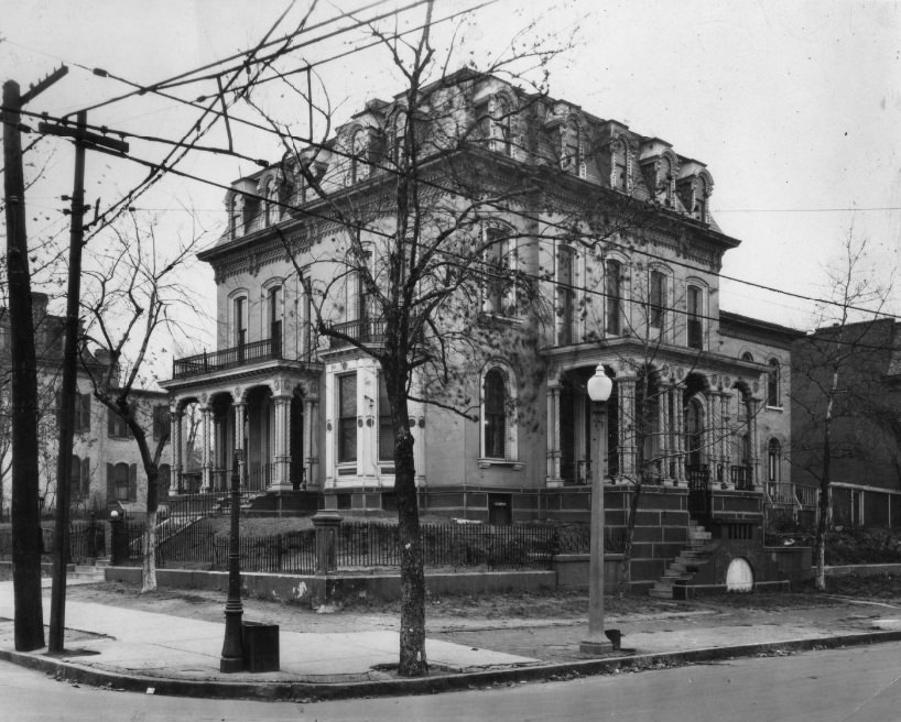 Northeast corner of Lafayette and Mississippi Ave, 1920s