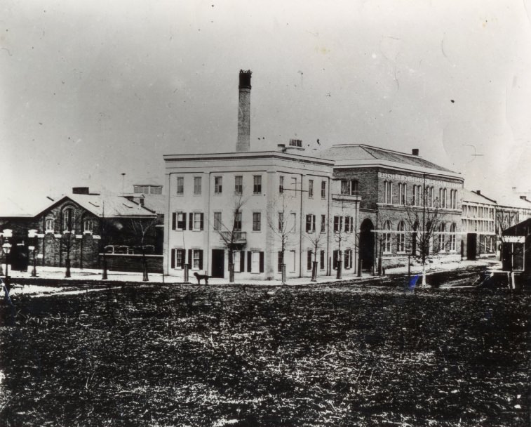 Christian Staehlin Phoenix Brewery, 1940. One of the largest of St. Louis' 40 breweries, the Christian Staehlin Phoenix Brewery was located on Lafayette and Eighteenth (then second Carondelet avenue).