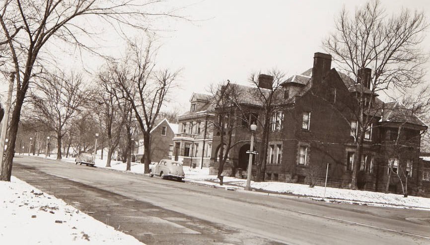 Houses on Russell Blvd, near Virginia Avenue, 1940.