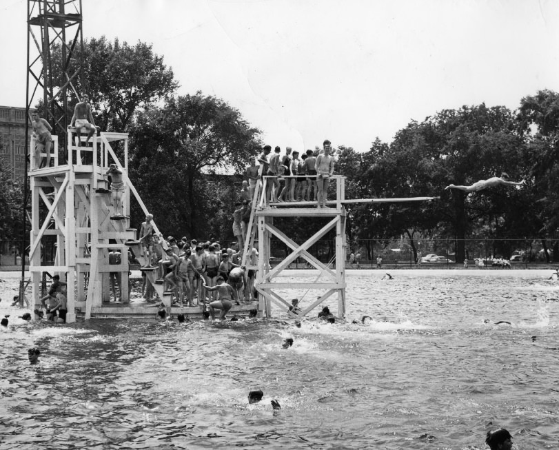 Fairgrounds Swimming Pool, 1940