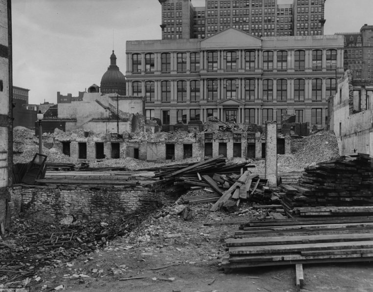 Riverfront Old Pix Merchant's Exchange Building, 1940