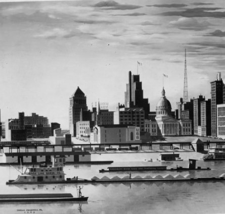 St. Louis River Front, 1940