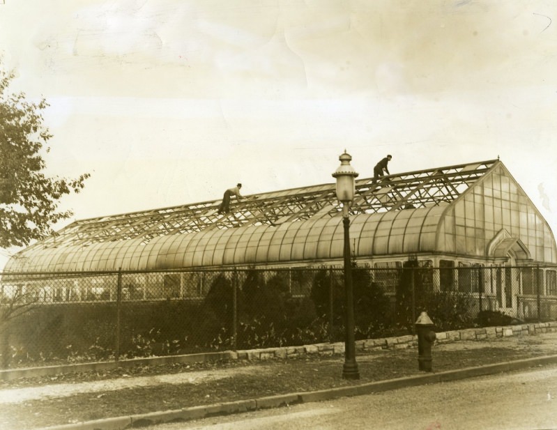 Board of Education Greenhouse,1942