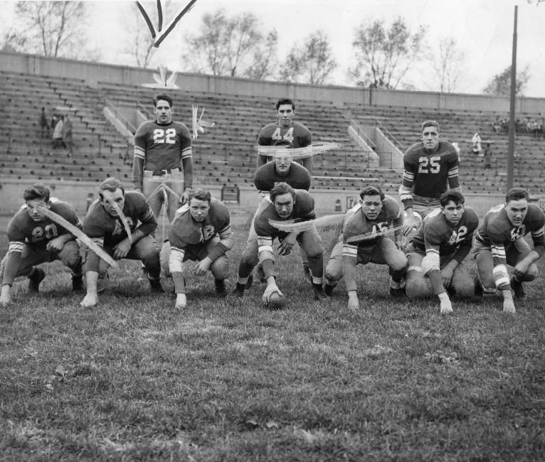 Carrying the Colors of the Public High League To Public High League Champions, 1945