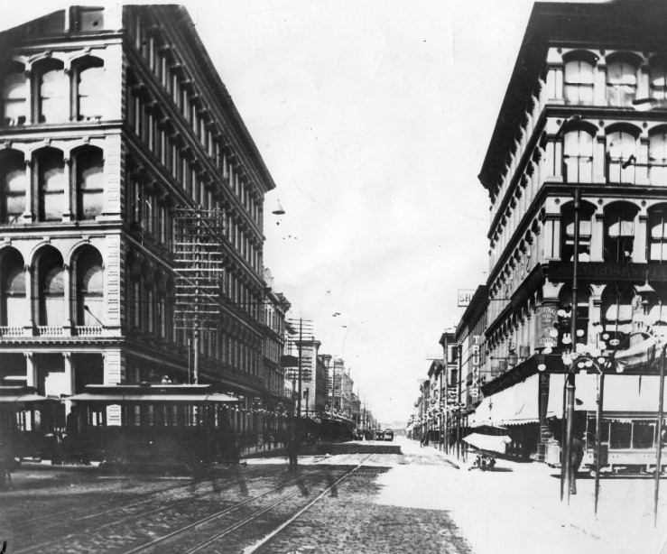 Broadway and Washington Streets,1949