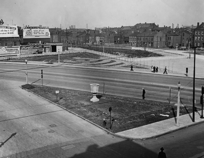 13th and O'Fallon Streets, 1940