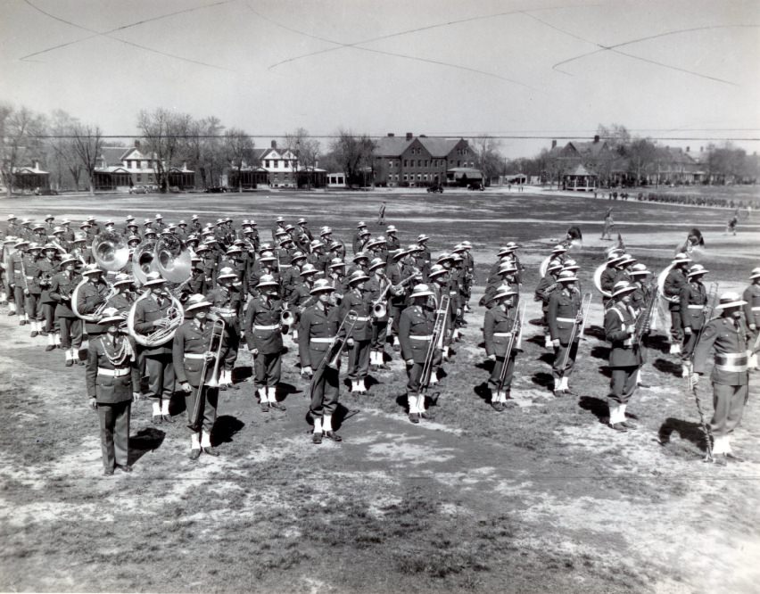 Jefferson Barracks Band, date unknown.
