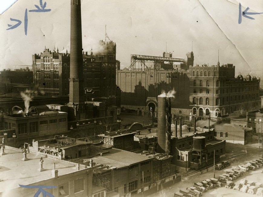 Anheuser-Busch Brewery, 1940