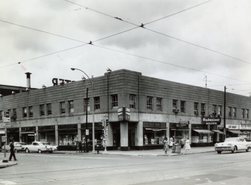 Building A Northwest Corner of Grand & St. Louis ave. 1958