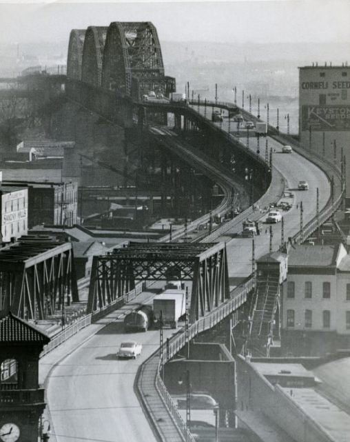 The MacArthur Bridge, Formerly Named The Free Bridge, 1953