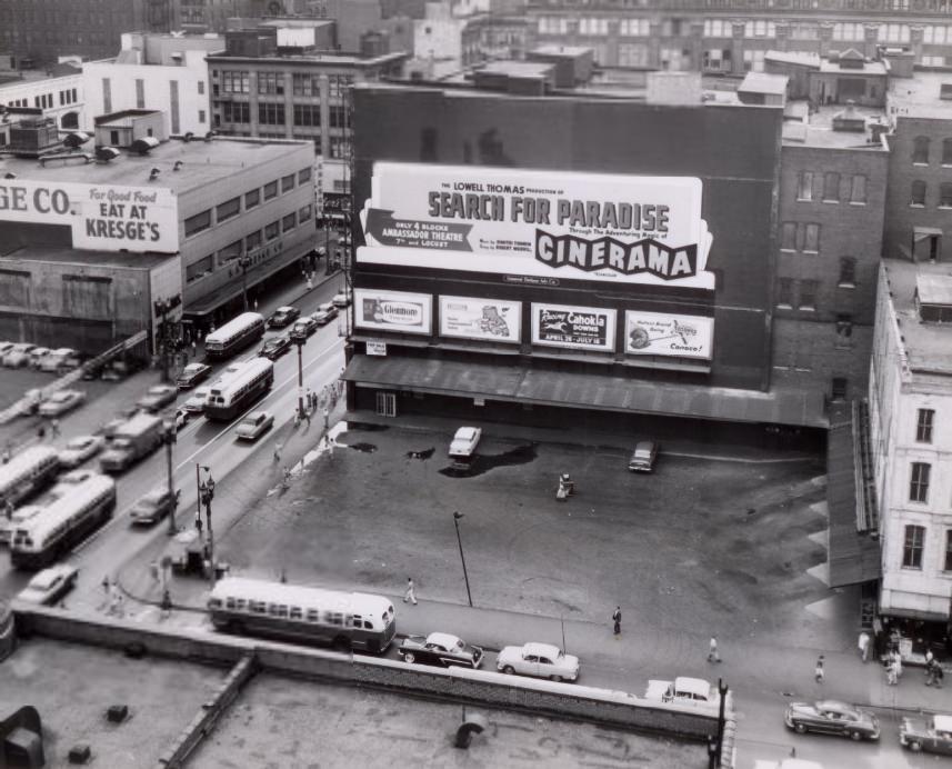 Site for Office Building at Washington and Broadway, 1958